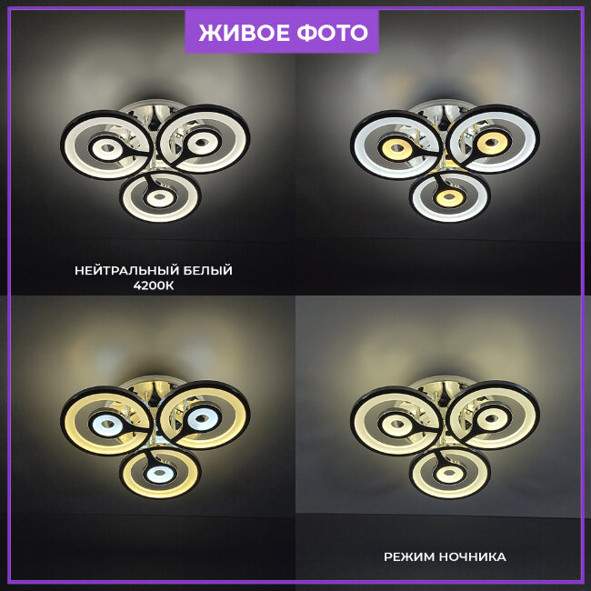 Потолочная люстра Wedo Light Torfred 75397.01.03.03RGB