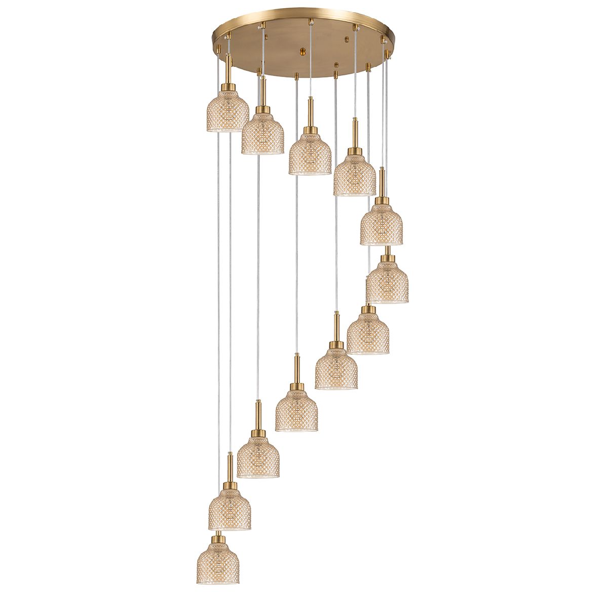 Каскадная люстра Indigo Caramella V000435