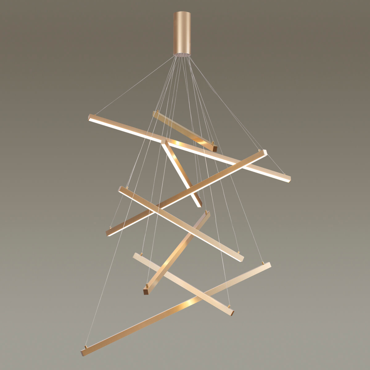 Подвесной светодиодный светильник Odeon Light Cometa 3860/96L