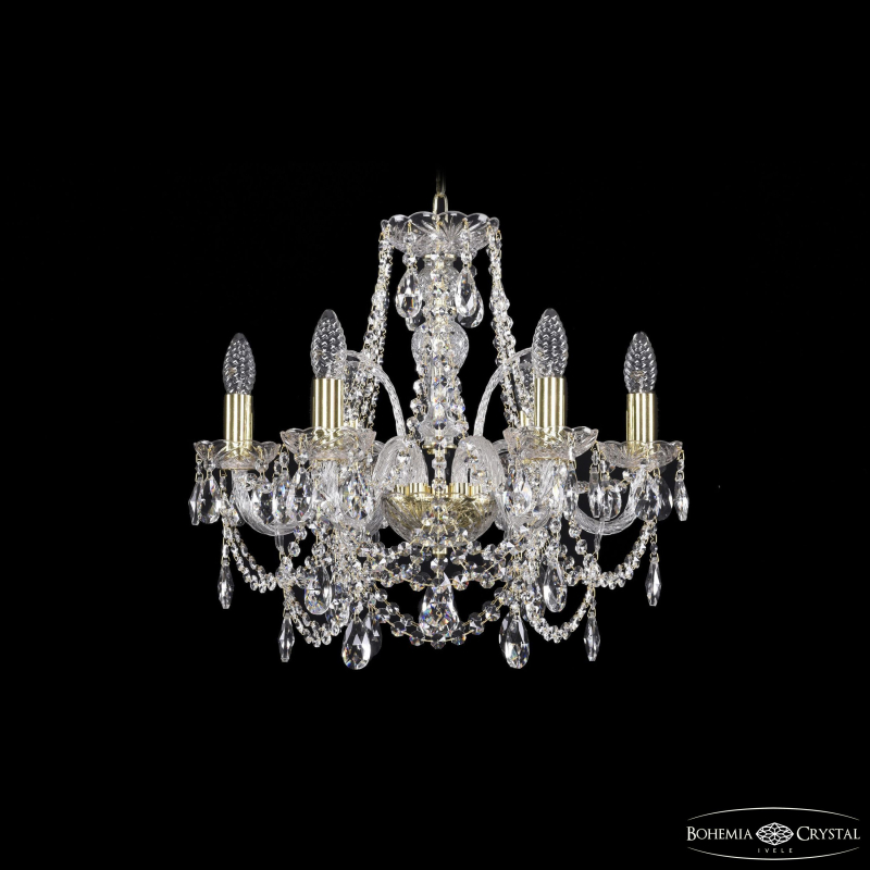 Подвесная люстра Bohemia Ivele Crystal 1411/6/160 G