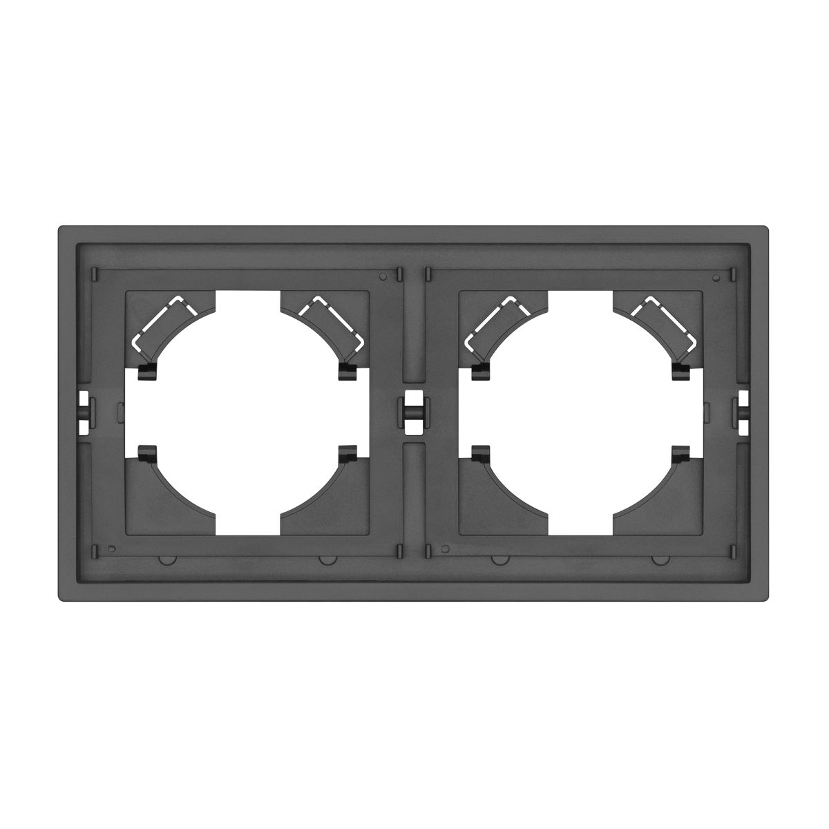 Рамка пластиковая на 2 поста Arlight FRM-TENDO-SFPL-2-GR 054648