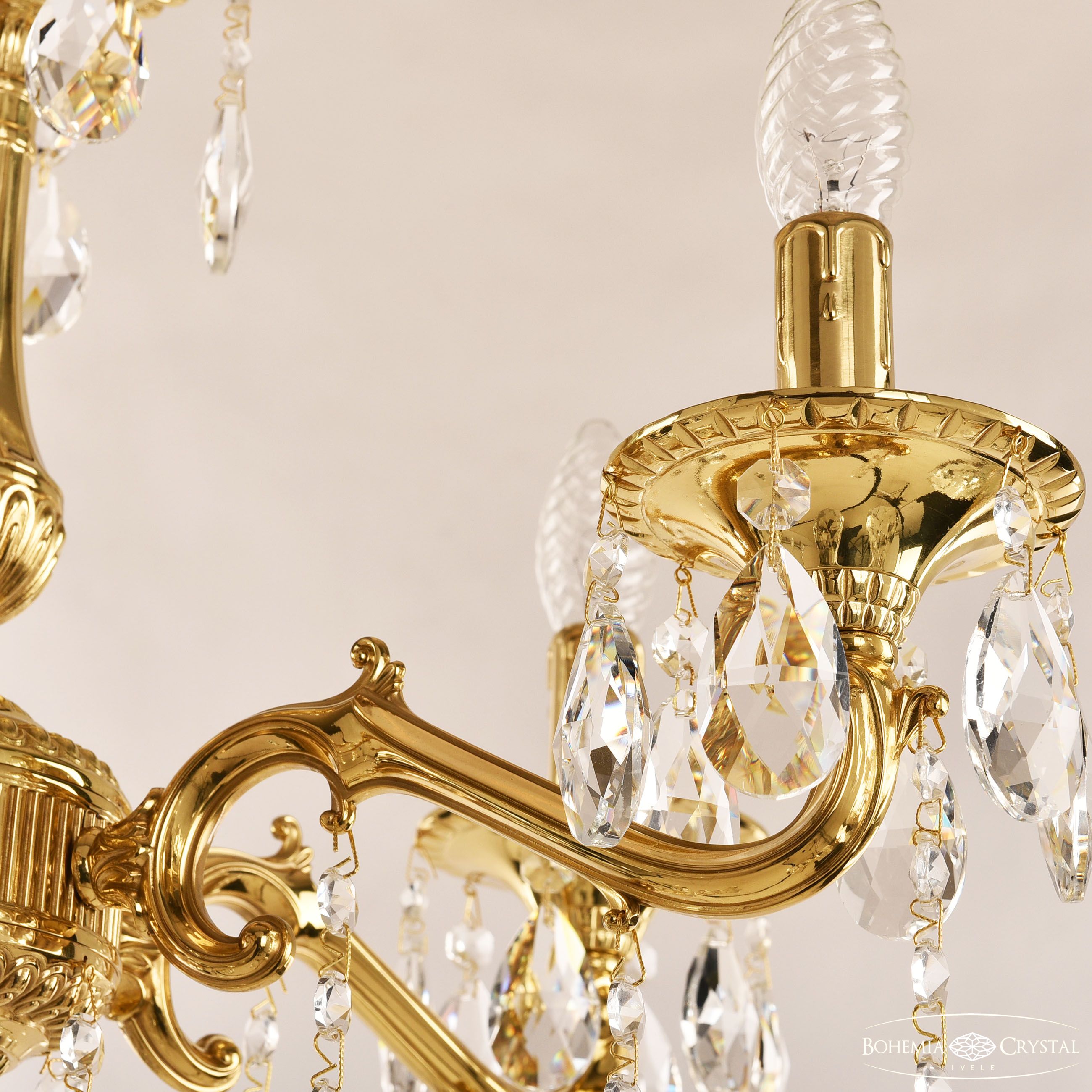 Подвесная люстра Bohemia Ivele Crystal 73102/5/175 A G