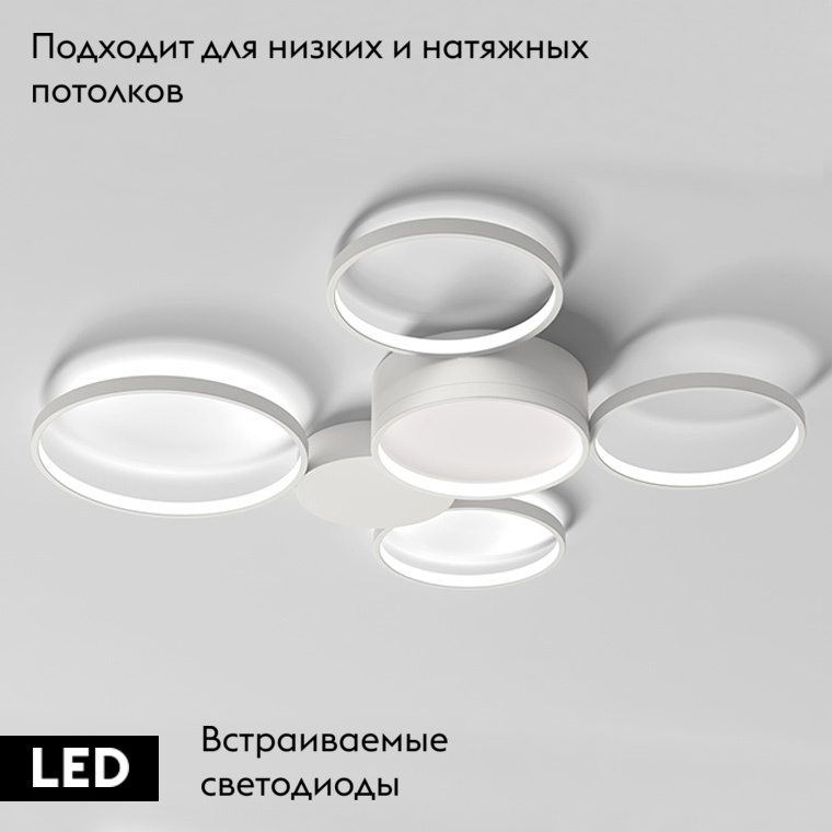 Потолочная люстра ImperiumLoft Twine 204613-26