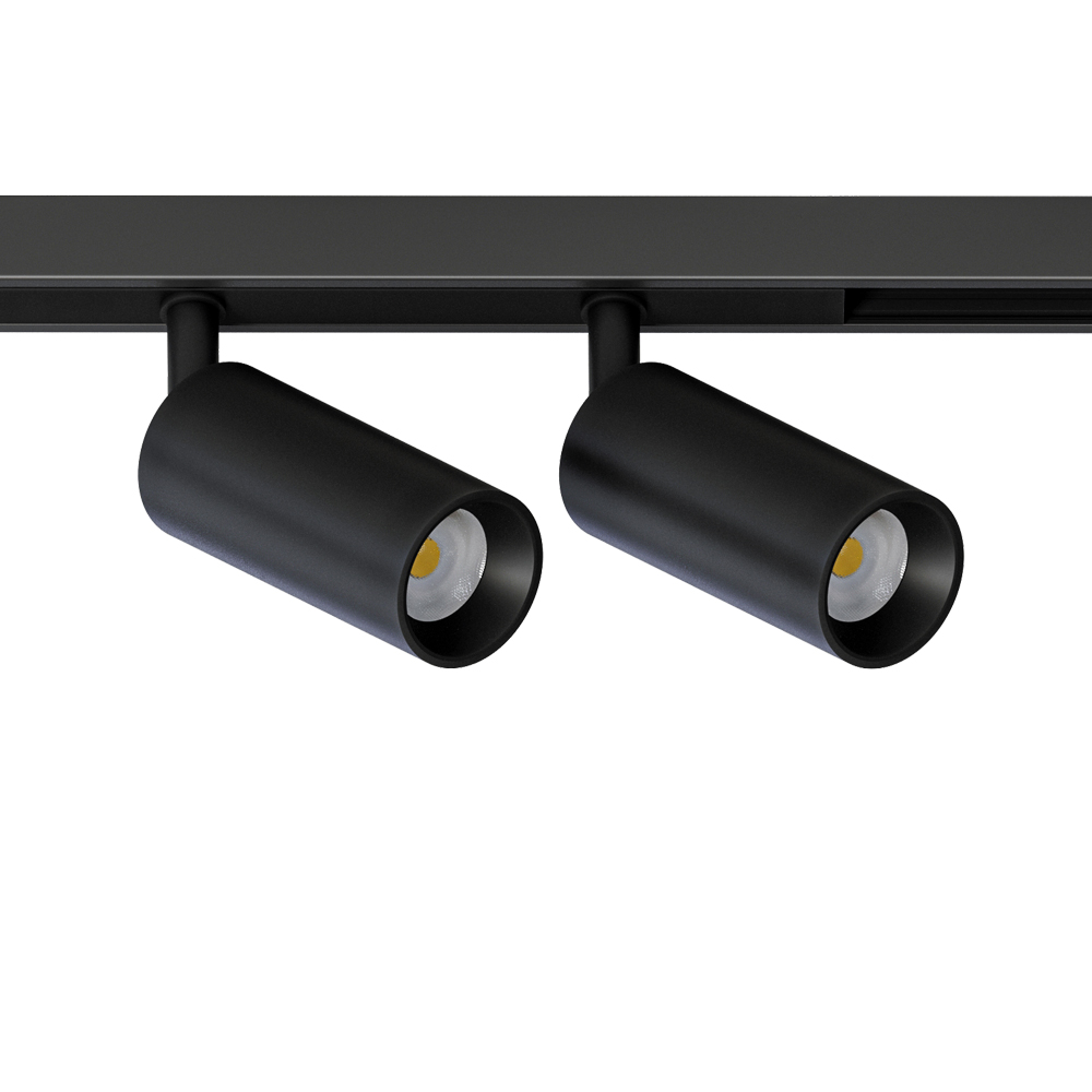 Трековый магнитный светильник Arte Lamp Optima A7260PL-2BK