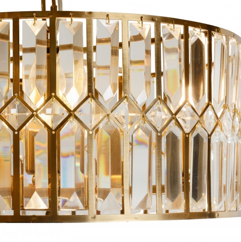 Подвесная люстра iLamp Form 6122-420 GD