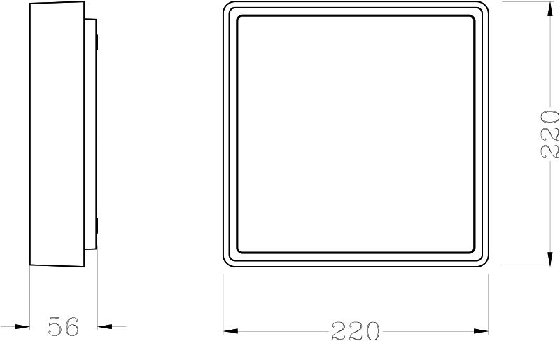 Потолочный светильник Deko-Light Quadrata 348011