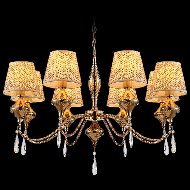 Подвесная люстра Illumico IL6176-8P-27 GD