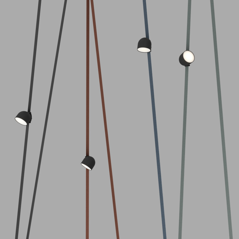 Трековый однофазный светильник Denkirs Belty spot DK5642-BK