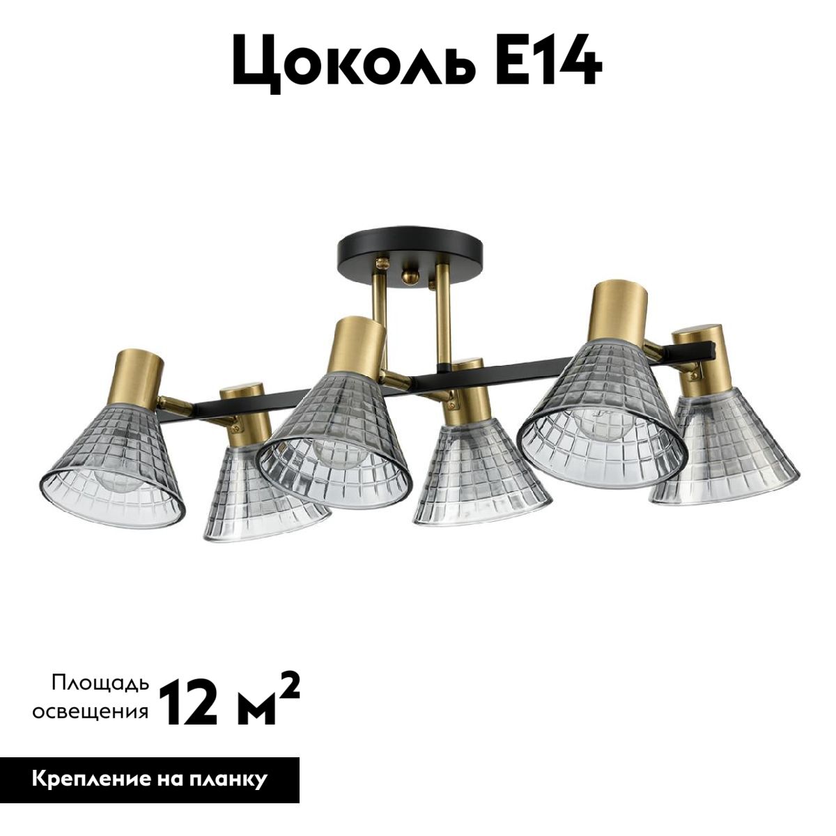 Потолочная люстра Lumion Anriya 8044/6C