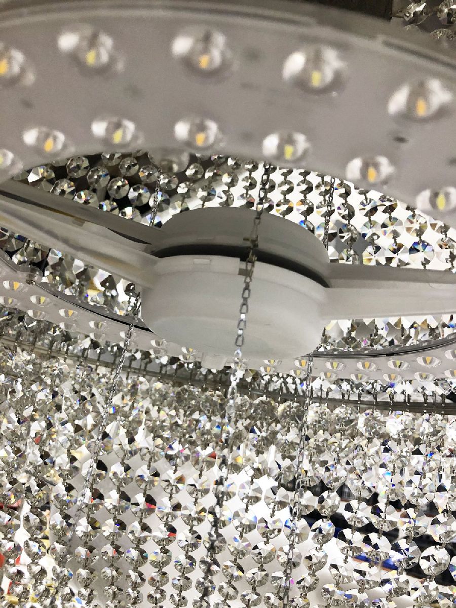 Потолочный светильник Bohemia Ivele Crystal 19321/25IV/LED-DIM Ni