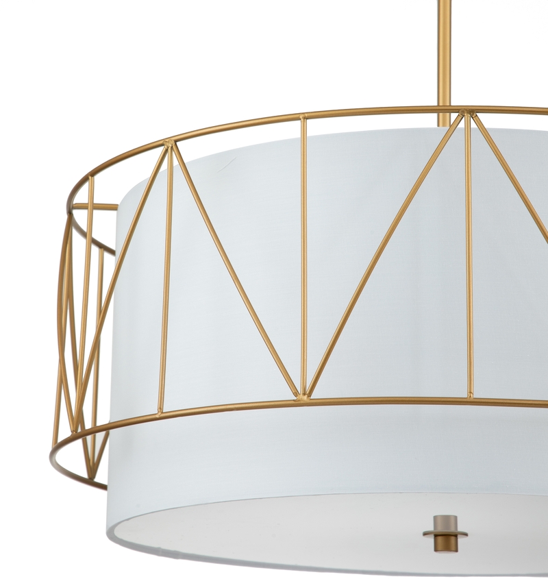 Подвесная люстра Indigo Charme 13016/3P Gold V000274