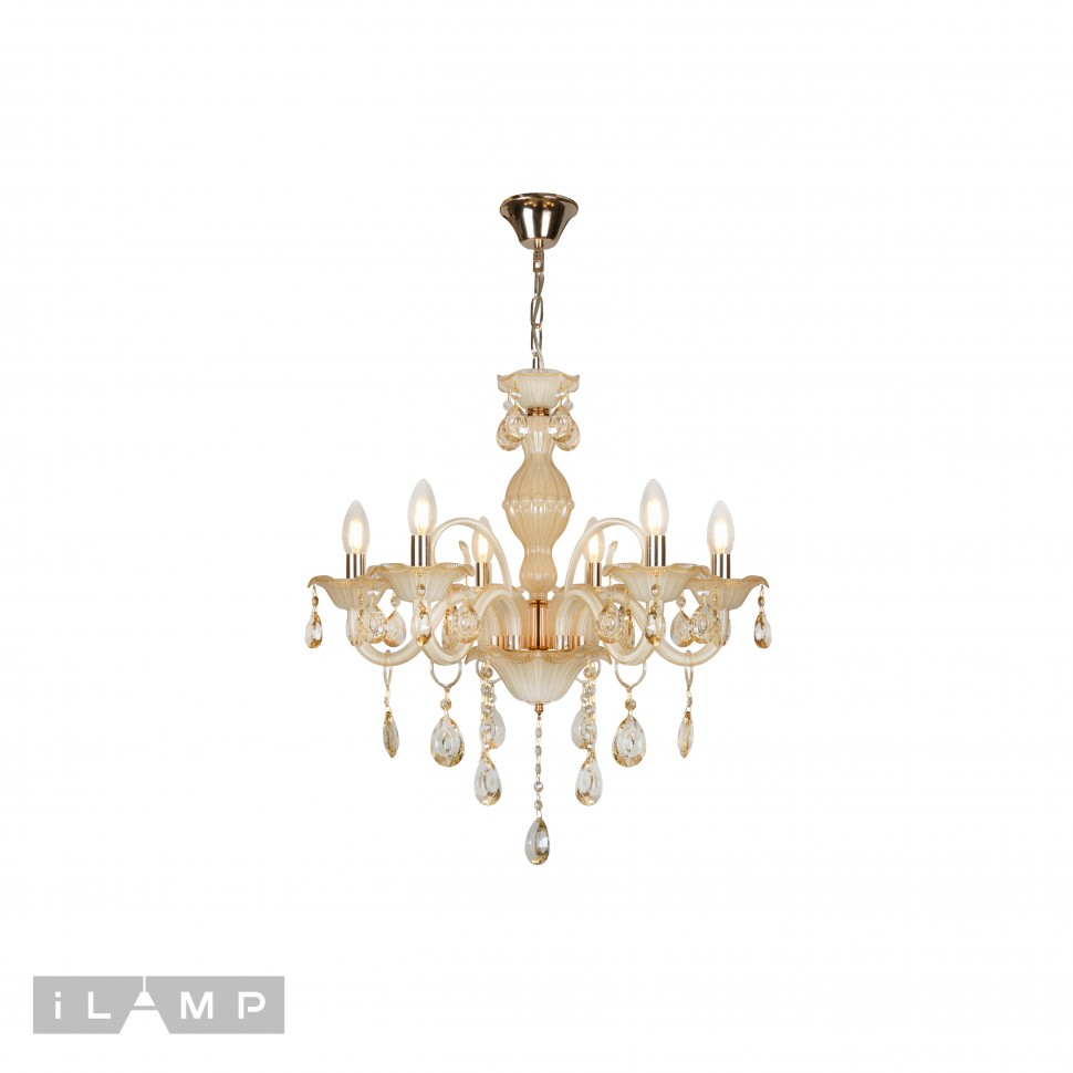Подвесная люстра iLamp Asia 81072-6 WH