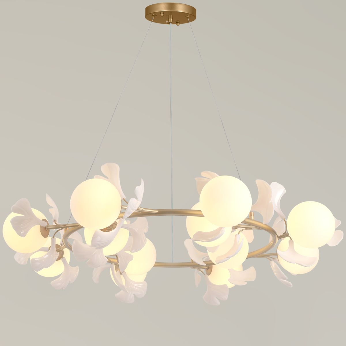 Подвесна люстра ILLUMICO IL1530-12PPA-26 GD BOND