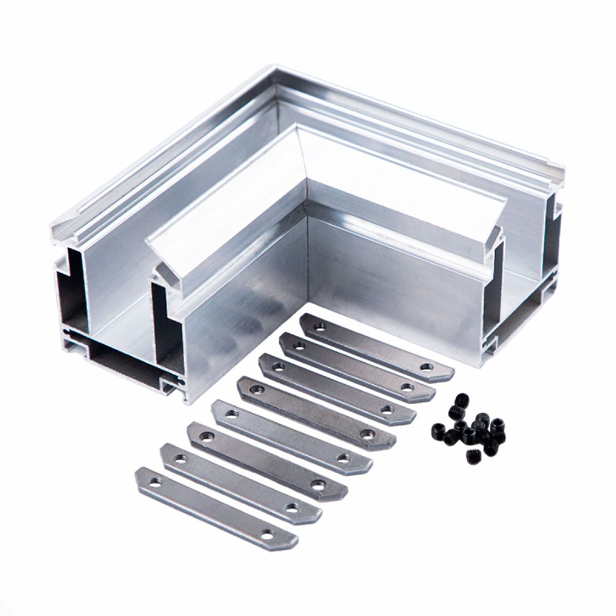 Угол-соединитель (8 прямых соединителей+16 винтов в комплекте) ST Luce Skyline 48 ST003.199.03