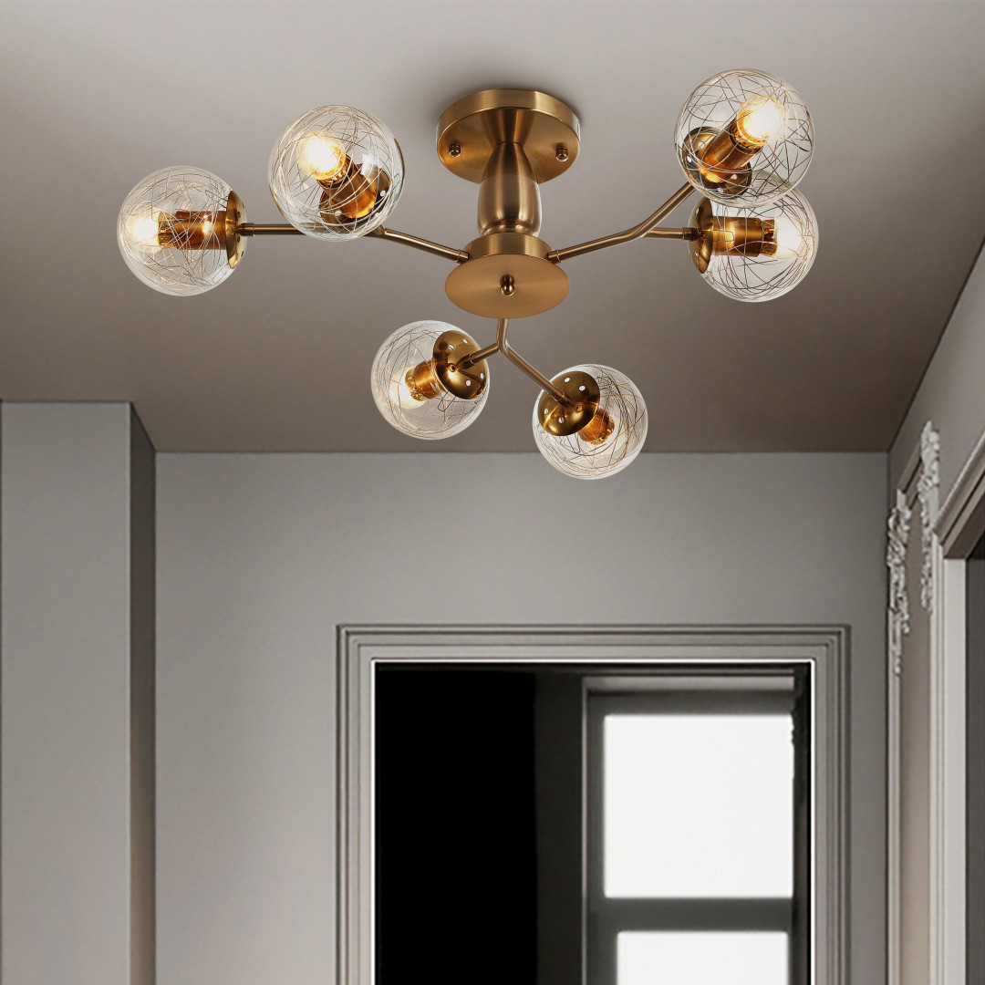 Потолочная люстра Arte Milano Neapolis 275908/6 GD