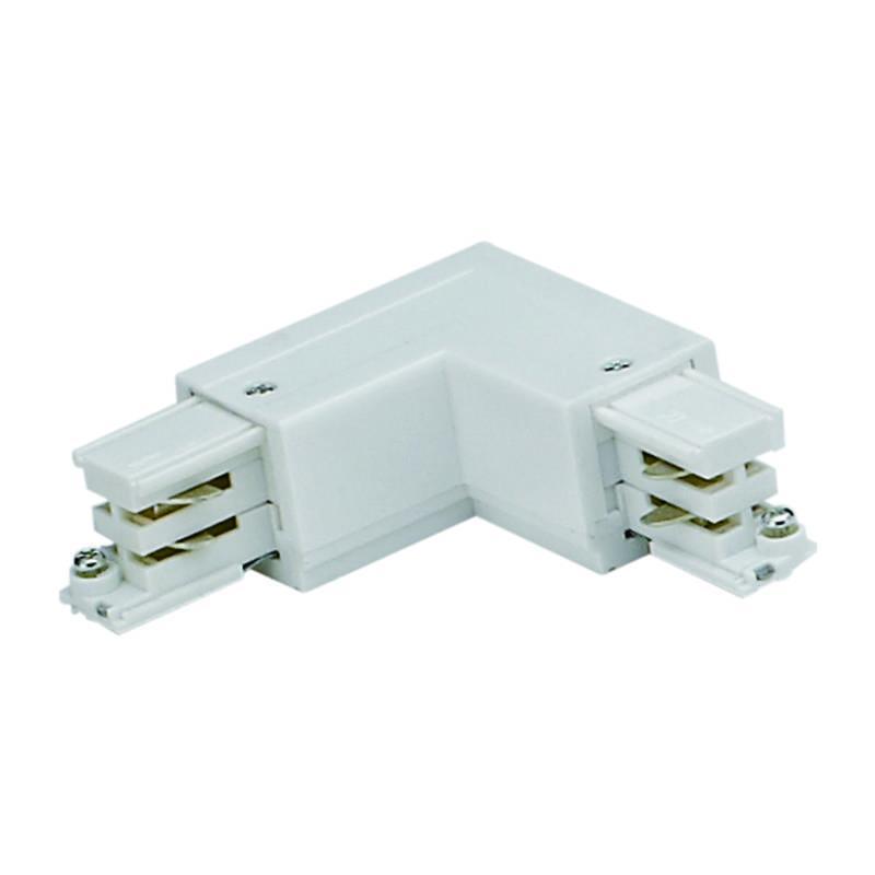 Соединитель для шинопроводов L-образный внешний (09762) Uniel UBX-A21 White