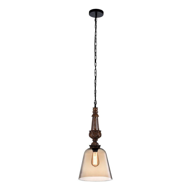 Подвесной светильник Crystal Lux Deco SP1 A Amber