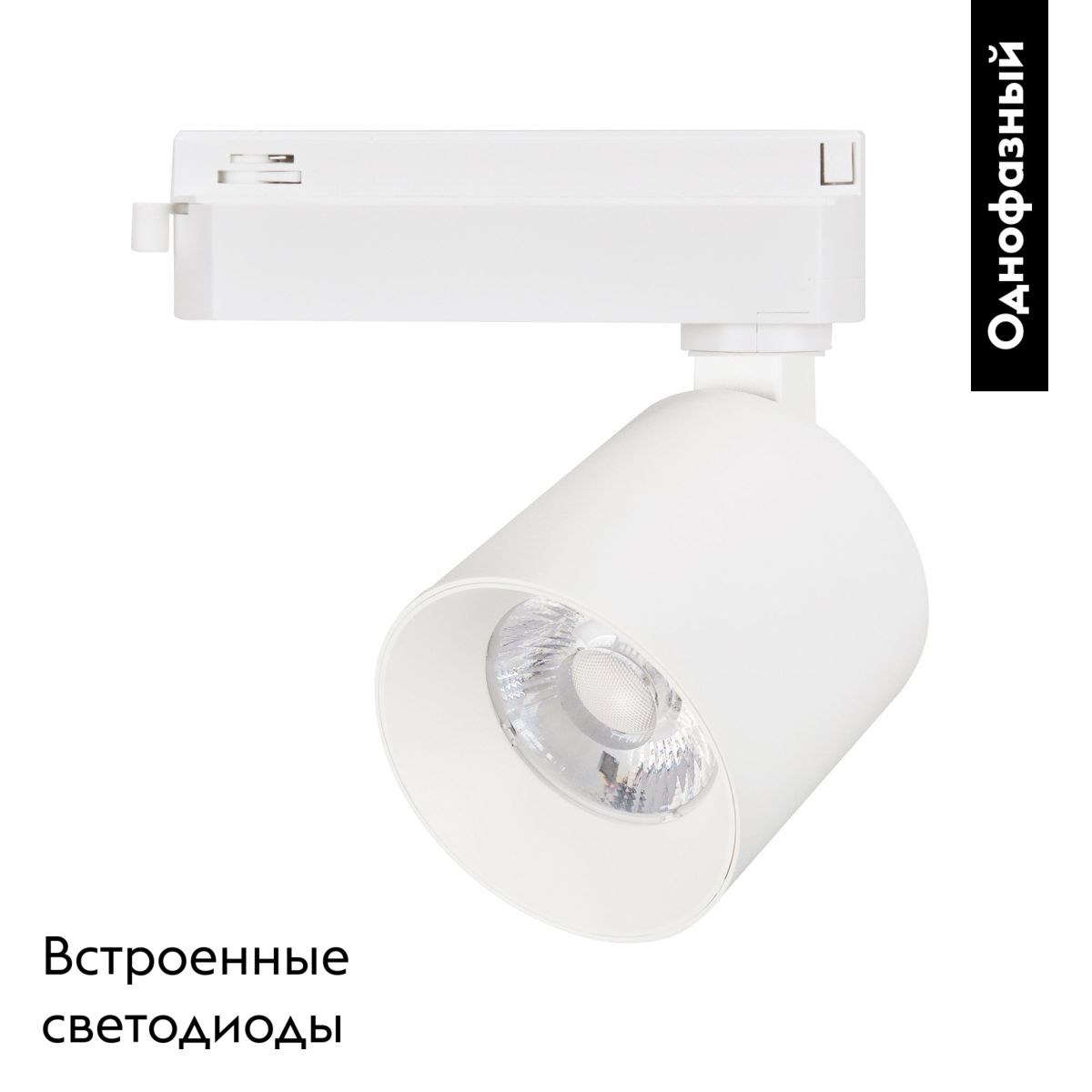 Трековый однофазный светильник Arlight LGD-DYKE-2TR-R75-16W Warm3000 (WH, 50 deg, 230V) 052265