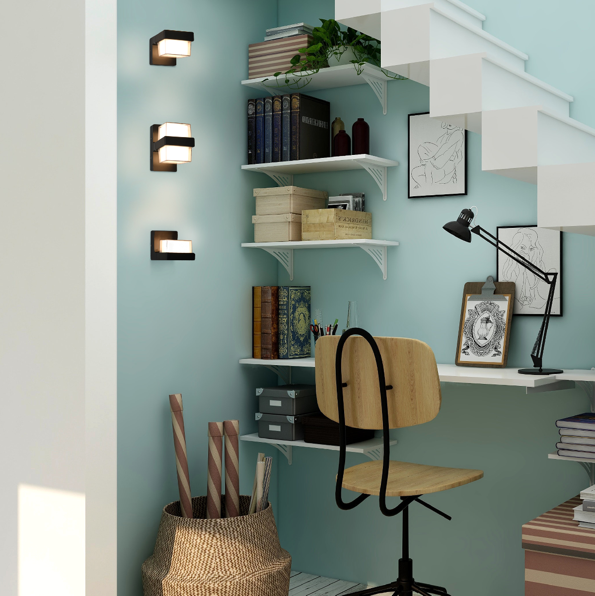 Настенный уличный светильник Duwi Nuovo led 24351 9