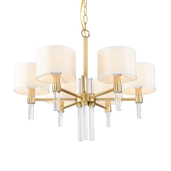 Подвесная люстра Delight Collection 8009P-6 gold