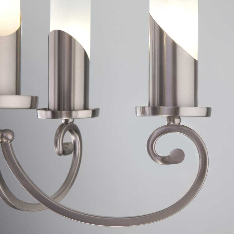 Подвесная люстра Eurosvet 60117/5 никель Smart a050018