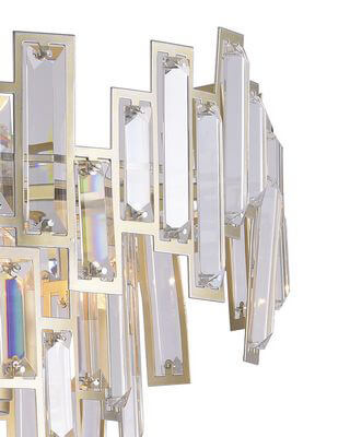 Подвесная люстра Lumien Hall Энвер 0004/5P-SRGD-CL