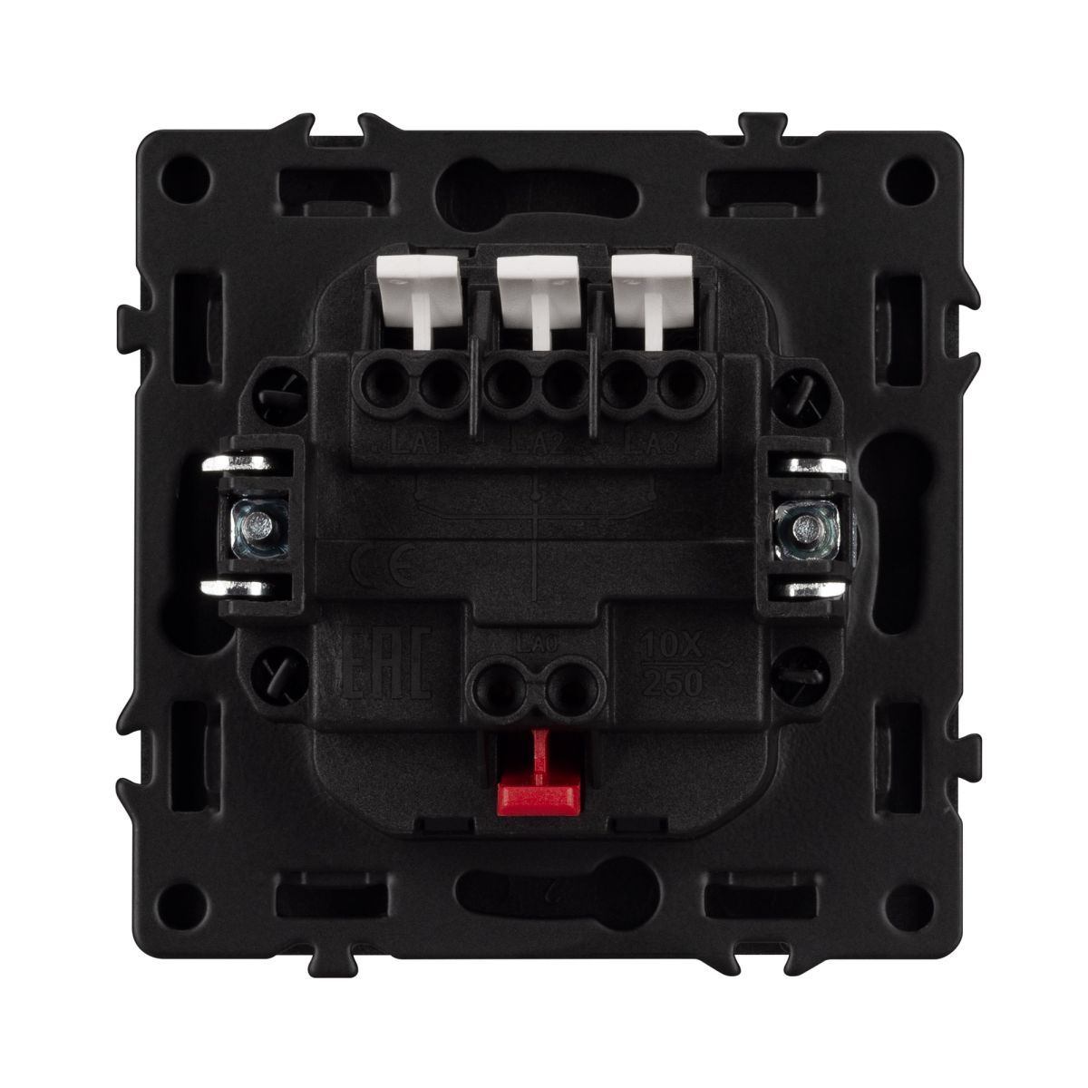 Механизм выключателя трехклавишный непроходной Arlight SWT-NOBE-MK03-SFPL-GR (230V, 10A) (Серый базальт) 061799