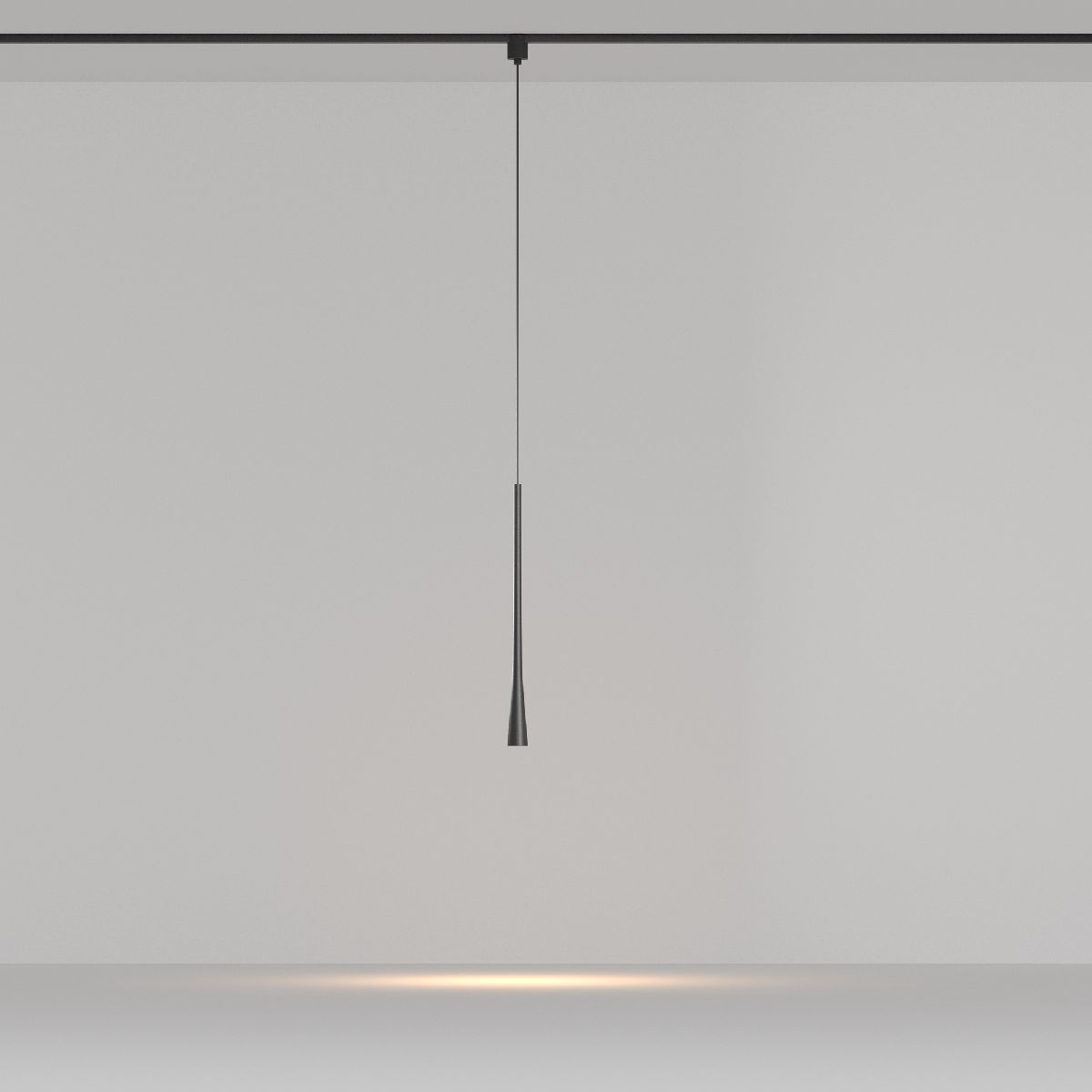 Трековый подвесной магнитный светильник Maytoni Waist TR167-1-7W3K-M-B