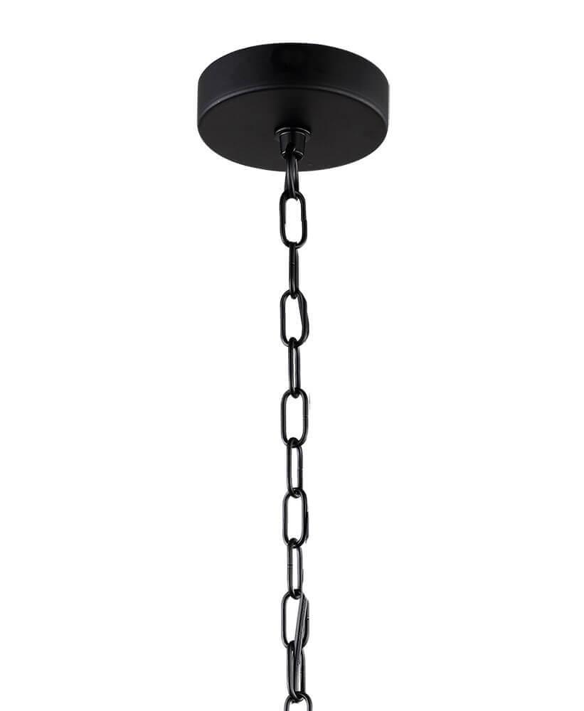 Подвесная люстра Lumien Hall Энвер 0004/7P-BK-CL