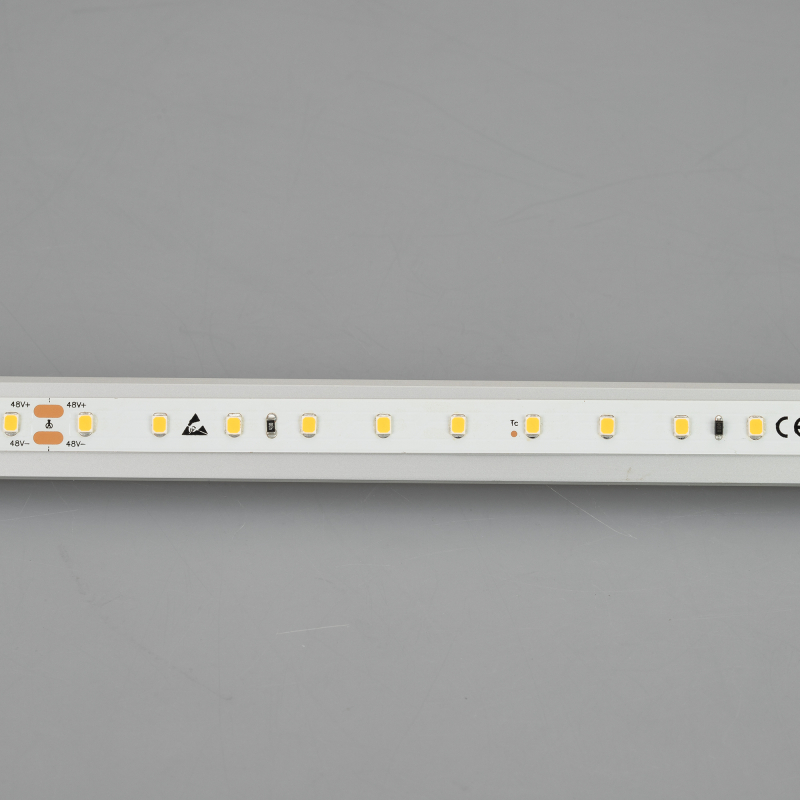 Светодиодная лента Arlight IC-A72-10mm 48V Warm3000 (3.8 W/m, IP20, 2835, 60m) 032190