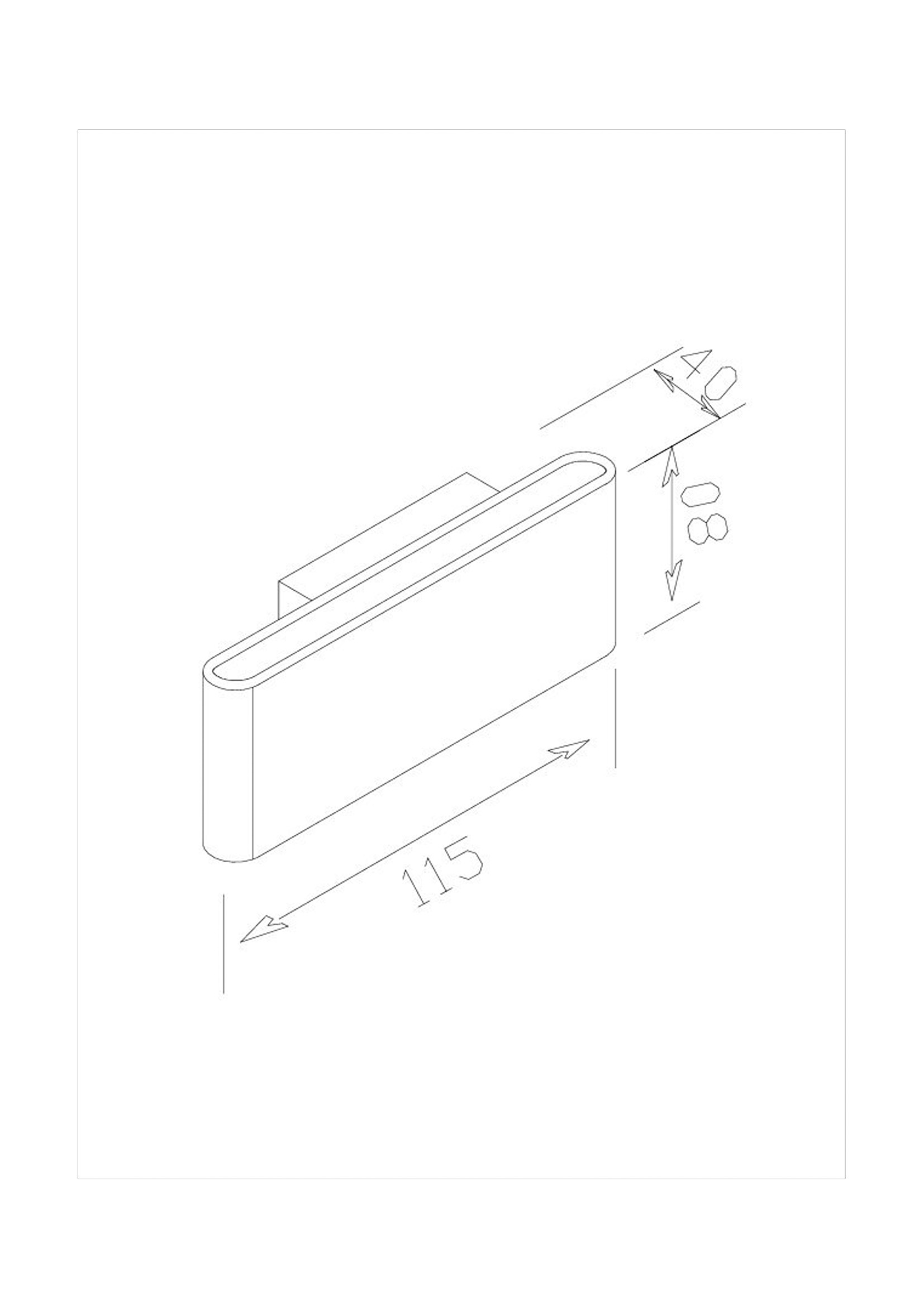 Настенный светодиодный светильник Moderli Piene V1851-WL в Москве