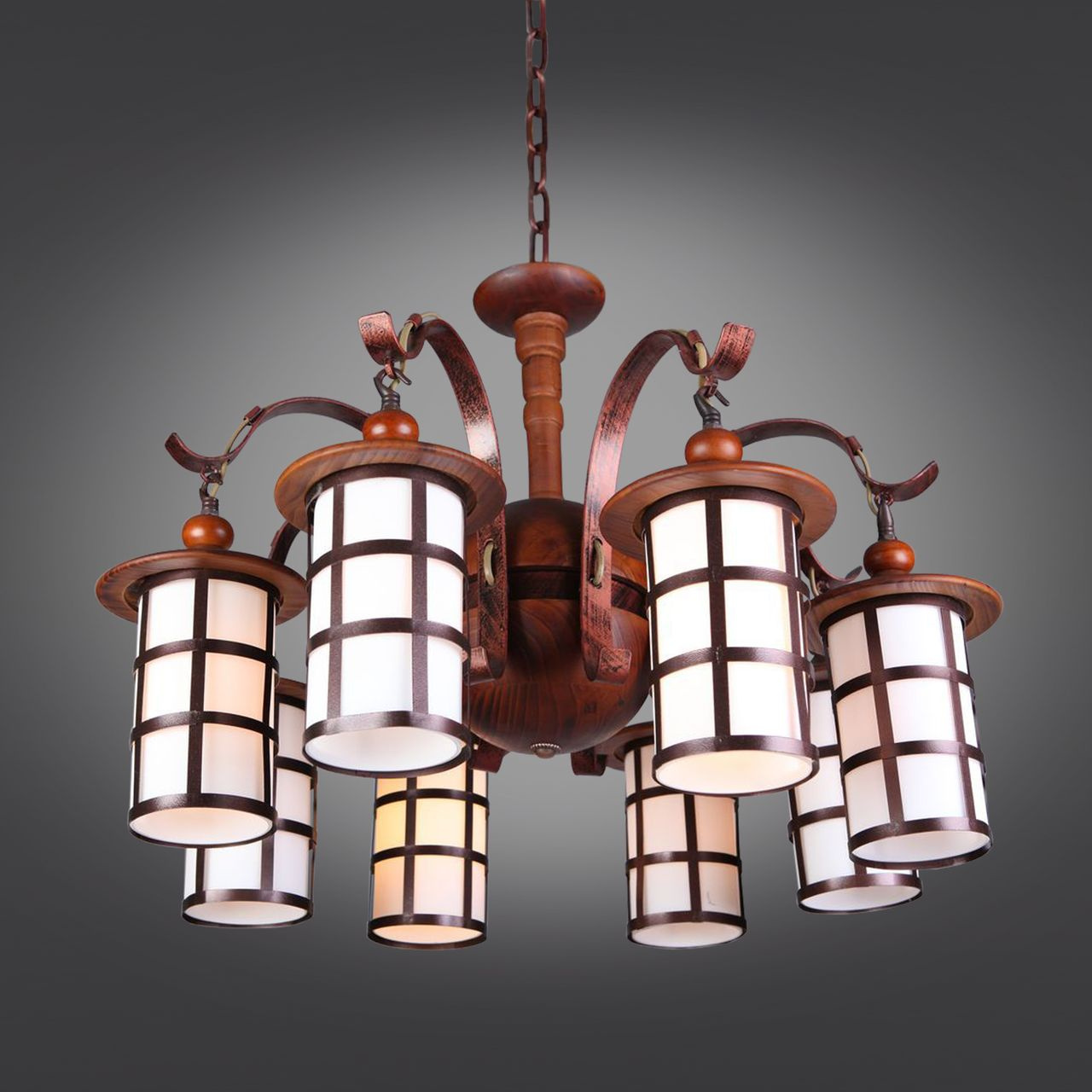 Подвесная люстра Omnilux Nazare OML-58813-08