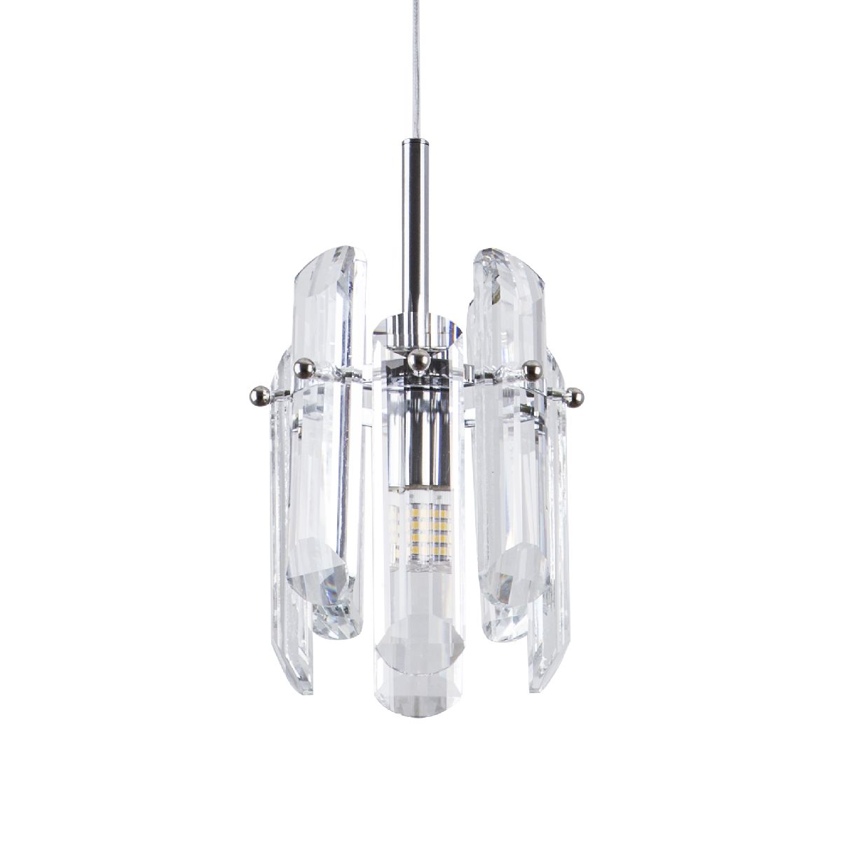 Подвесной светильник хрустальный Modelux ML.89038.1 CR