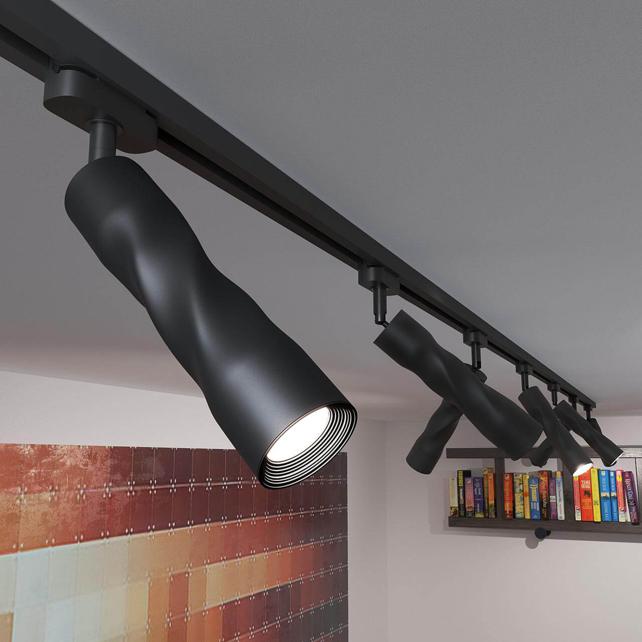 Трековый светодиодный светильник Elektrostandard Royal черный 12W 4200K LTB29 4690389133237