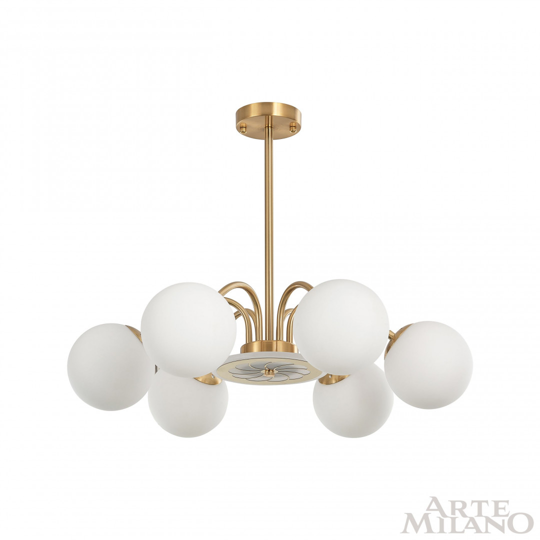 Люстра на штанге Arte Milano 271069/6 GD
