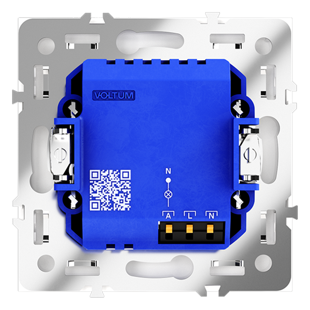 Датчик движения встраиваемый VOLTUM S70 VLS070502 (белый матовый)