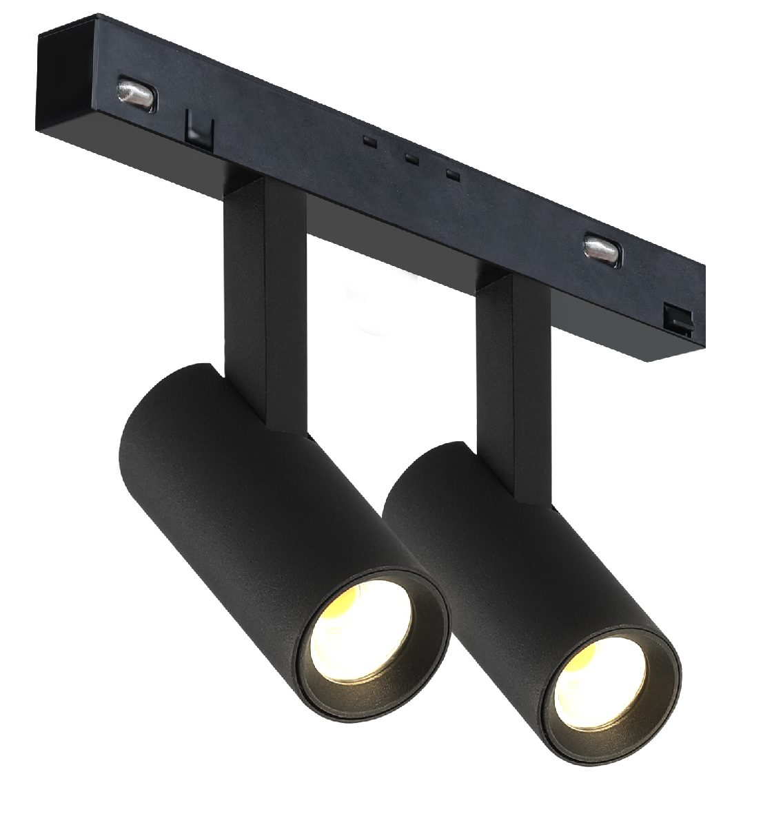 Трековый магнитный светильник iLedex Vision 4822-005-D34-16W-40DG-4000K-BK