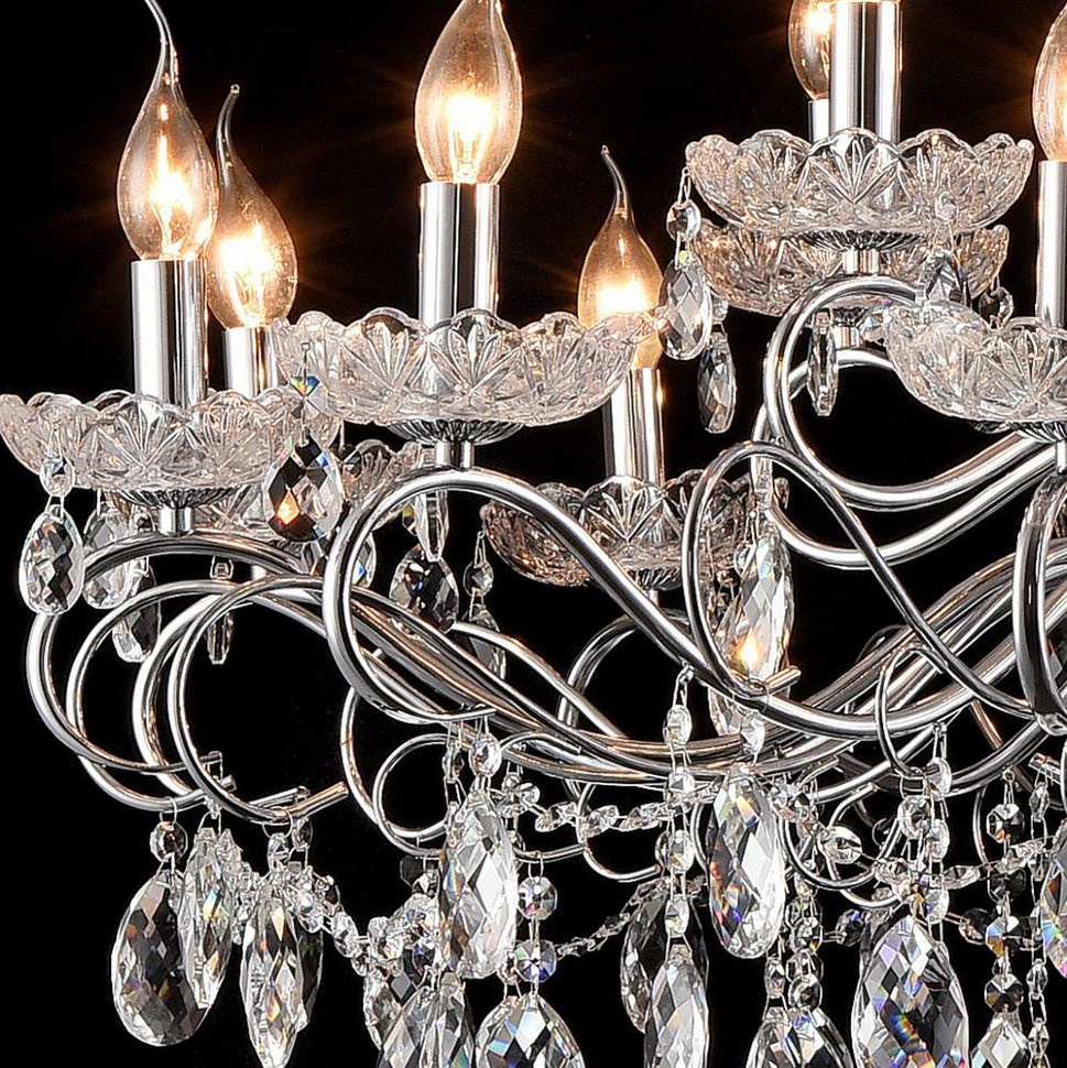 Подвесная люстра Lumien Hall Юнона 0016/18P-CR