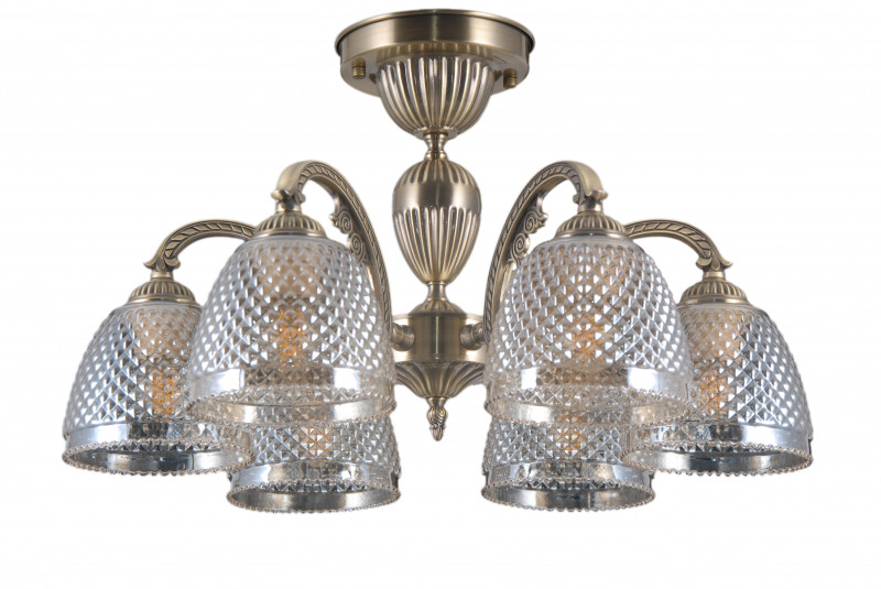 Люстра на штанге Natali Kovaltseva 76059/6C ANTIQUE