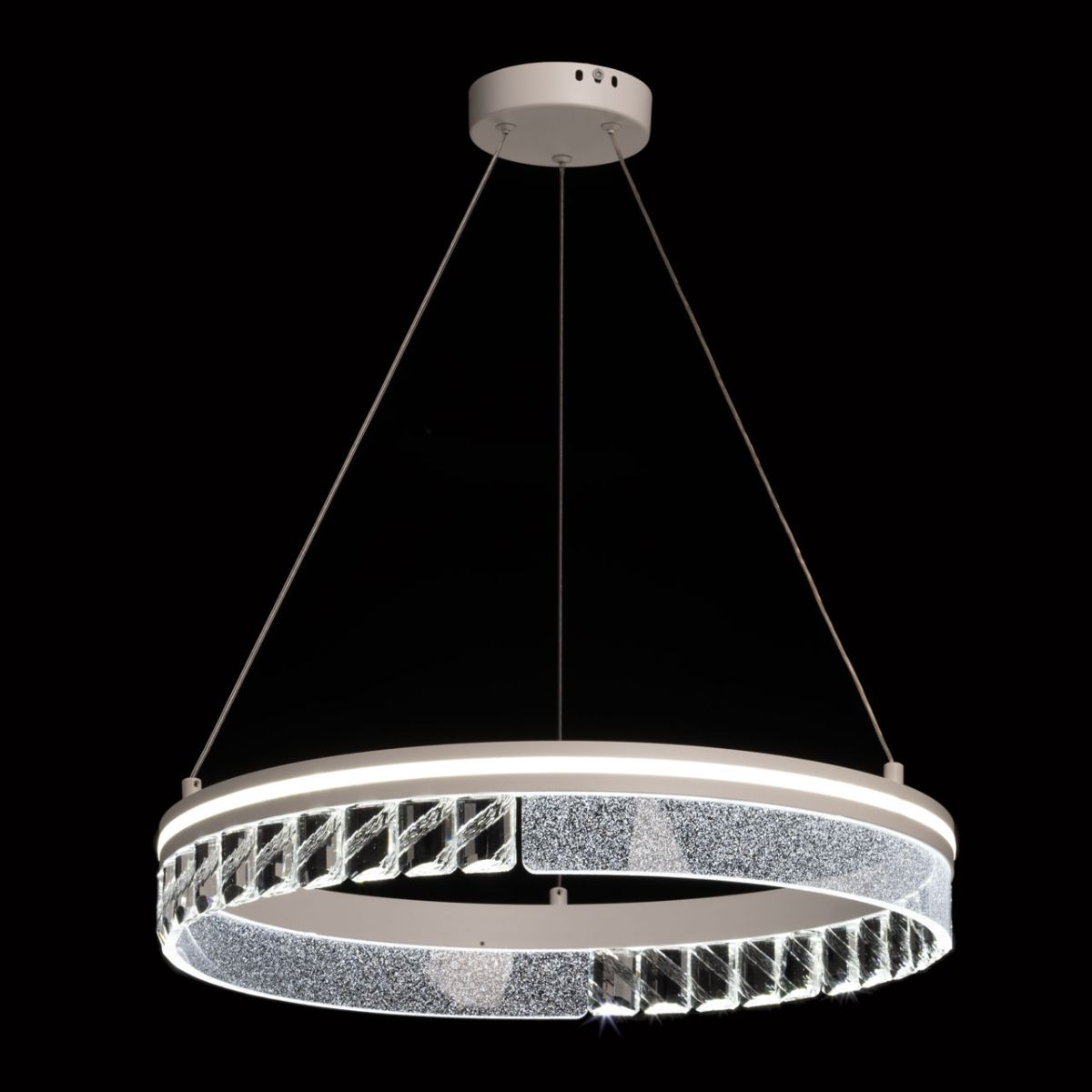 Подвесная люстра De Markt City Платлинг 661019601