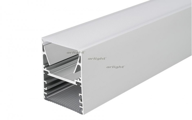Профиль с экраном Arlight ALU-LINE-DUO-2000 ANOD+OPAL+PRISM 024228