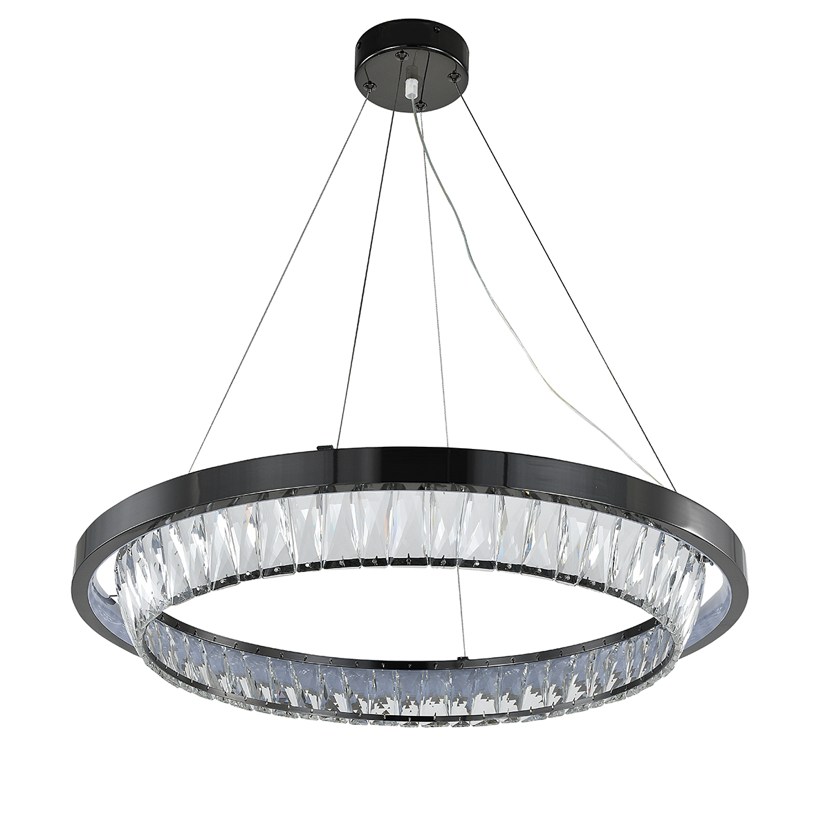 Подвесная люстра Indigo Riva 12045/1P Black V000103L