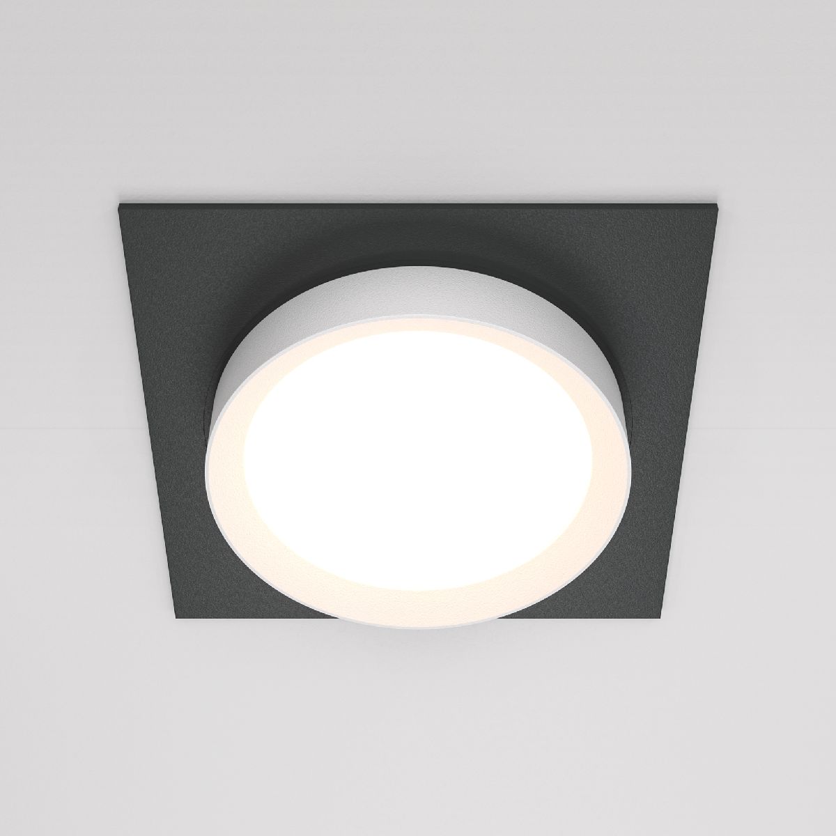 Встраиваемый светильник Maytoni Technical Hoop DL086-GX53-SQ-BW