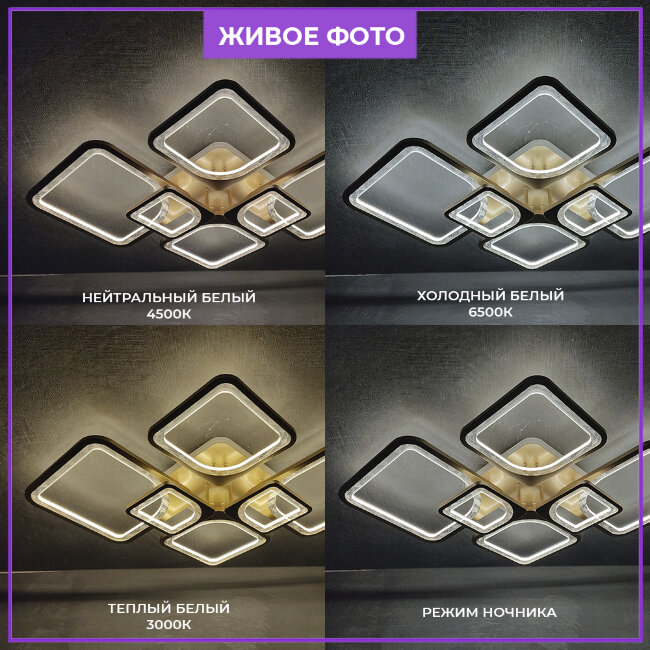 Потолочная люстра Seven Fires Brand SF7057/7C-SGD-BL