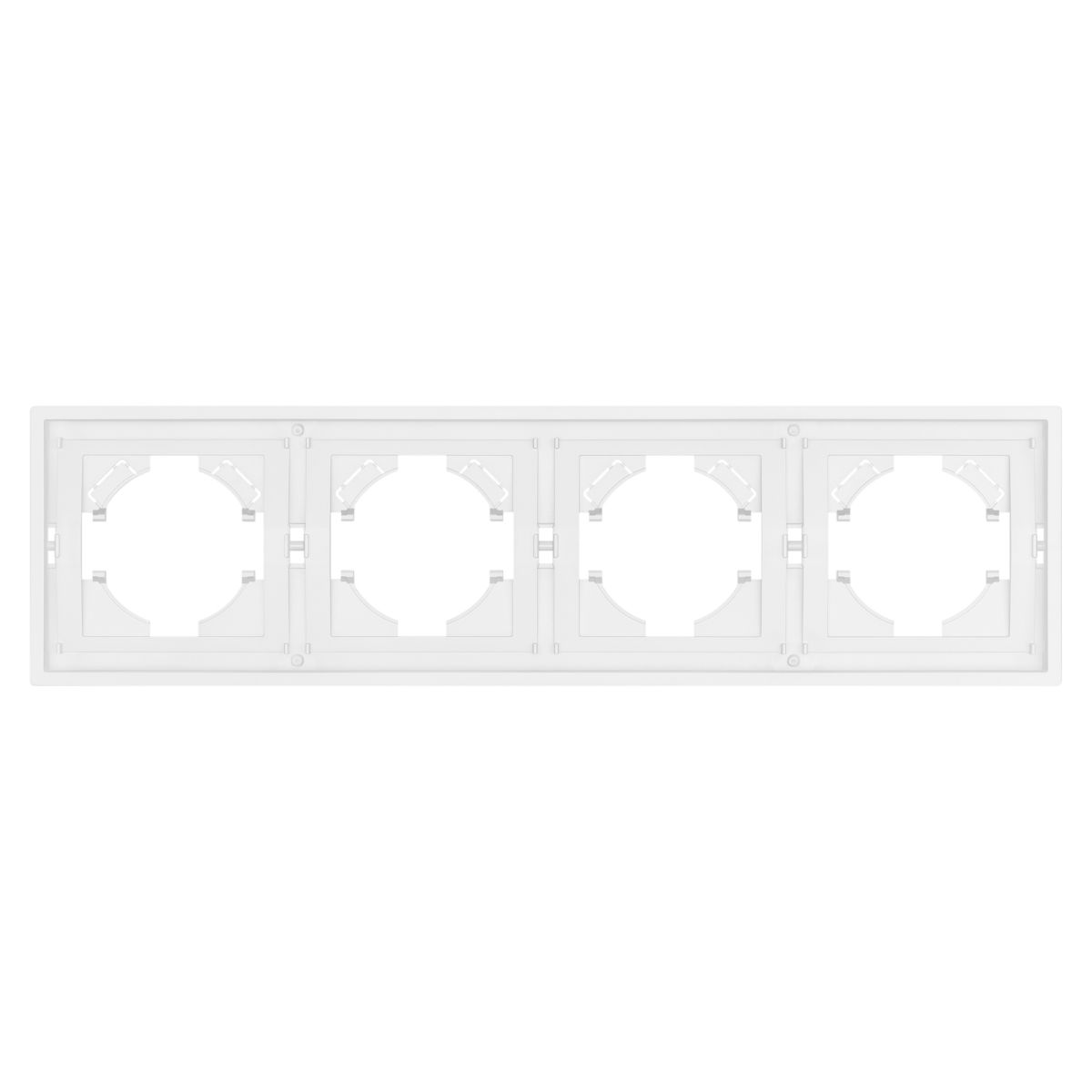 Рамка пластиковая на 4 поста Arlight FRM-TENDO-PL-4-WH 053847