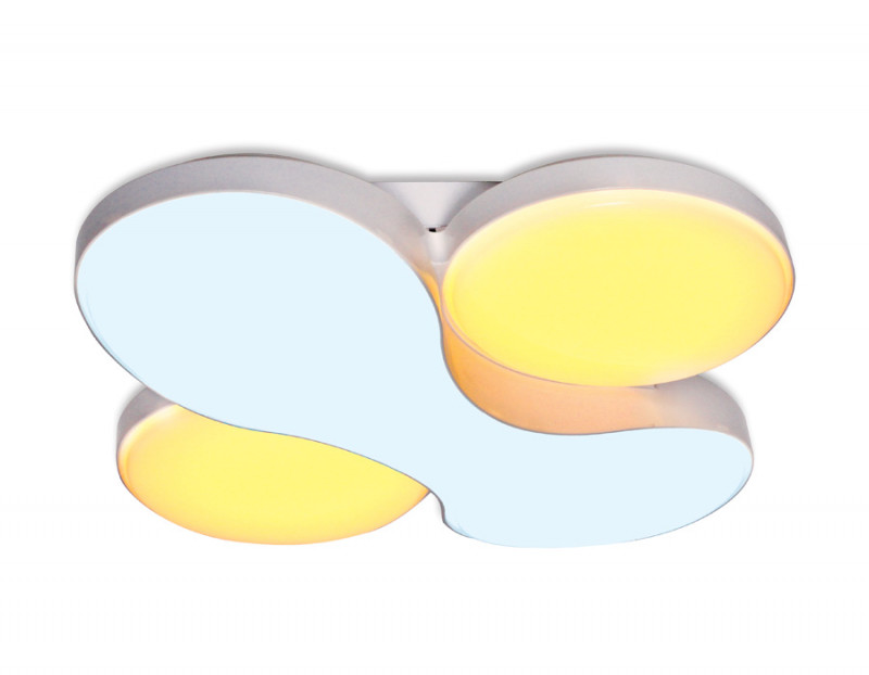 Накладная люстра Ambrella Light FG1055/1 WH 52W D360*360