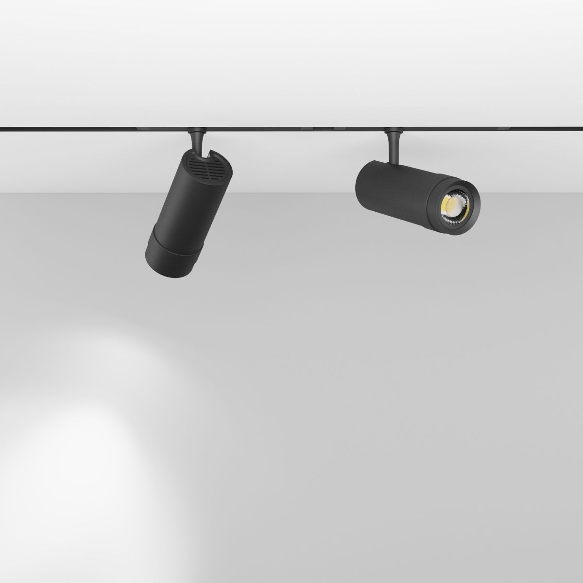 Трековый светильник Luminotti Slimline Baddy L.223.18.CCT.BK