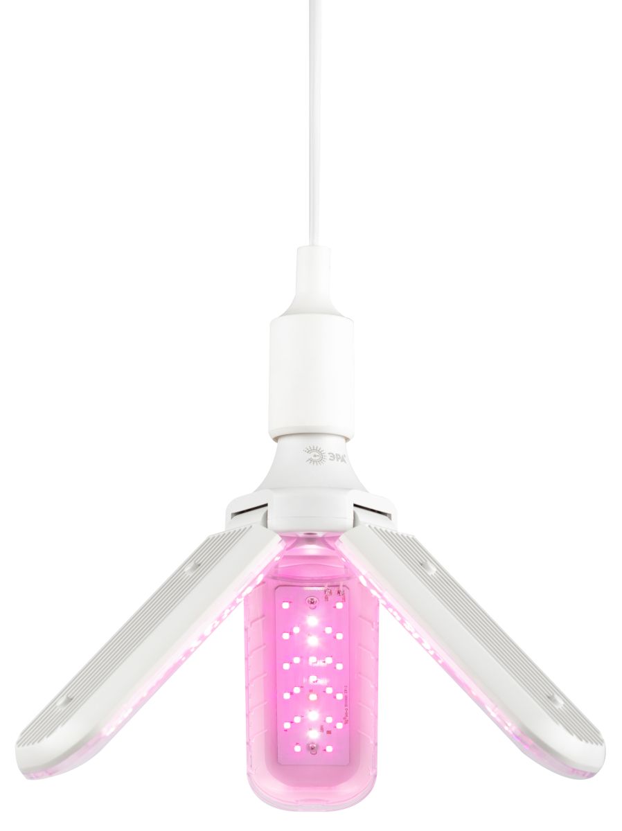 Светодиодная фитолампа для растений Эра ФИТО-30W-PL-E27-GR Б0064542