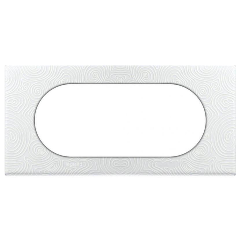 Рамка 4/5-модульная Legrand Celiane белая феерия 069355