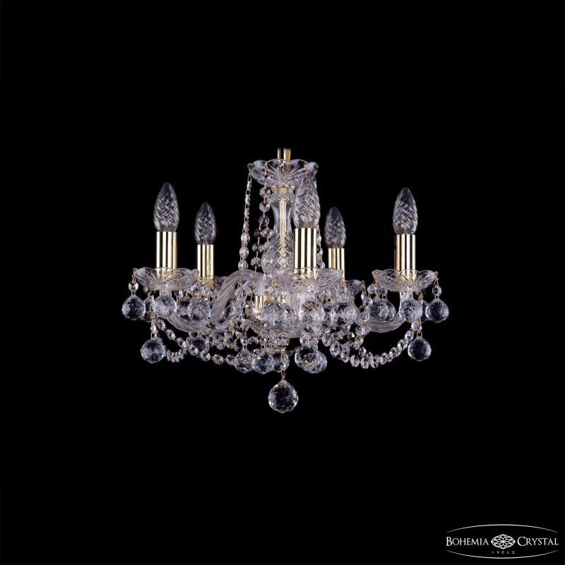 Подвесная люстра Bohemia Ivele Crystal 1402/5/141 G Balls